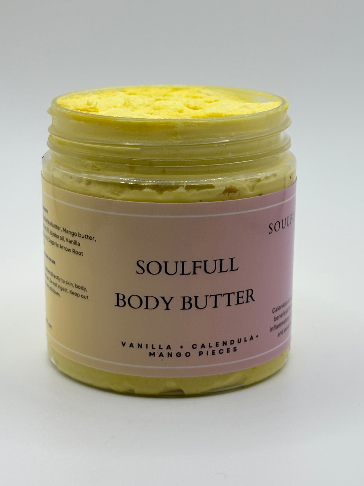 Soulfull Body Butter (Vanilla + Mango + Calendula)