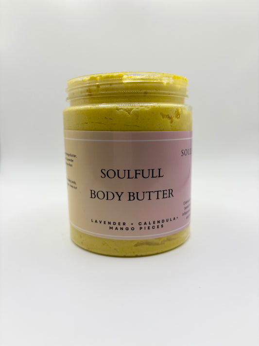Soulfull Body Butter (Lavender + Mango + Calendula)
